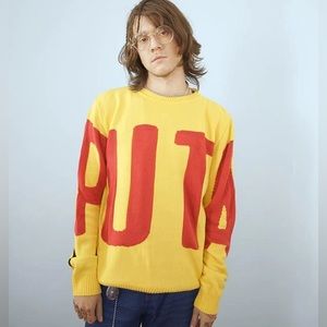 Bold knit sweater from cool Mexico City brand